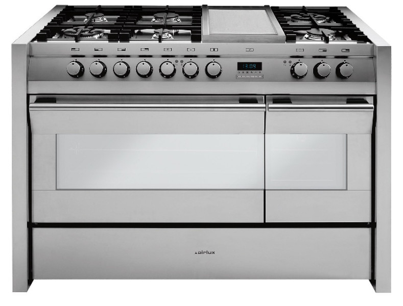 Airlux CC122MC Freistehend Gas hob B Edelstahl Küchenherd