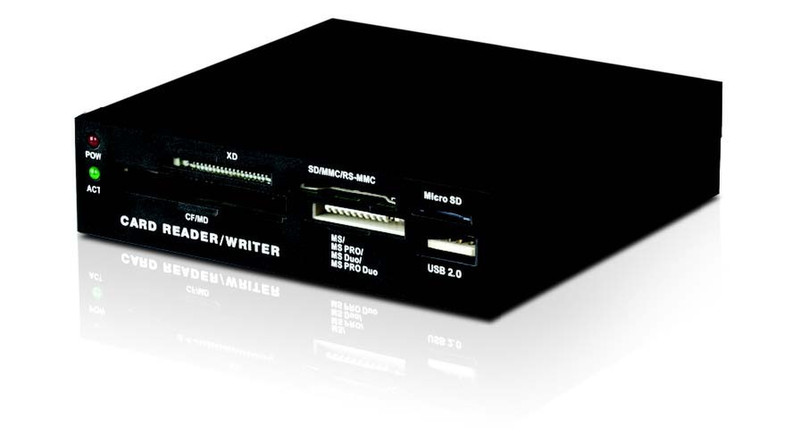 Xtech XTA-170 Eingebaut USB 2.0 Schwarz Kartenleser