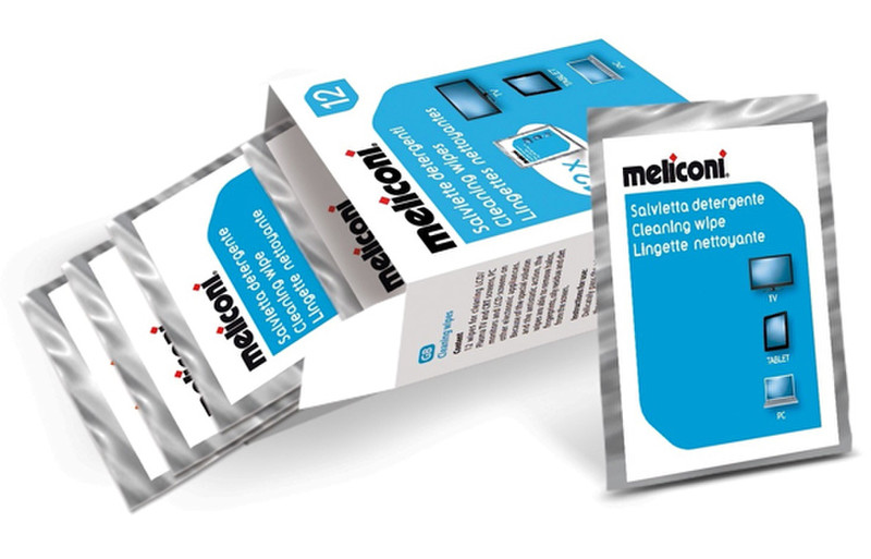 Meliconi C 12 дезинфицирующие салфетки