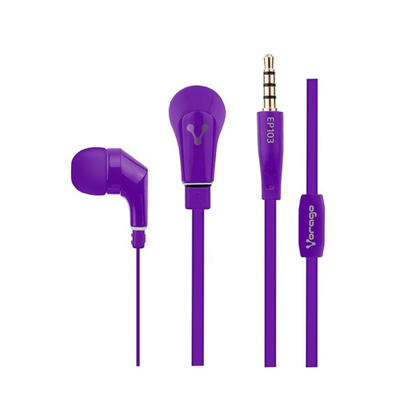 Vorago EP-103/PU Binaural im Ohr Violett Mobiles Headset