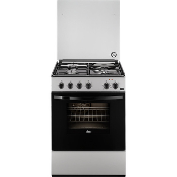 Faure FCM6500CSA Freestanding Gas hob A Black,White cooker