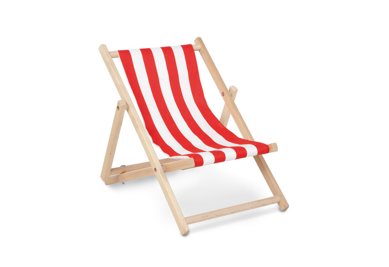 Pinolino 202020 Baby/kids beach chair Red,White,Wood baby/kids chair/seat