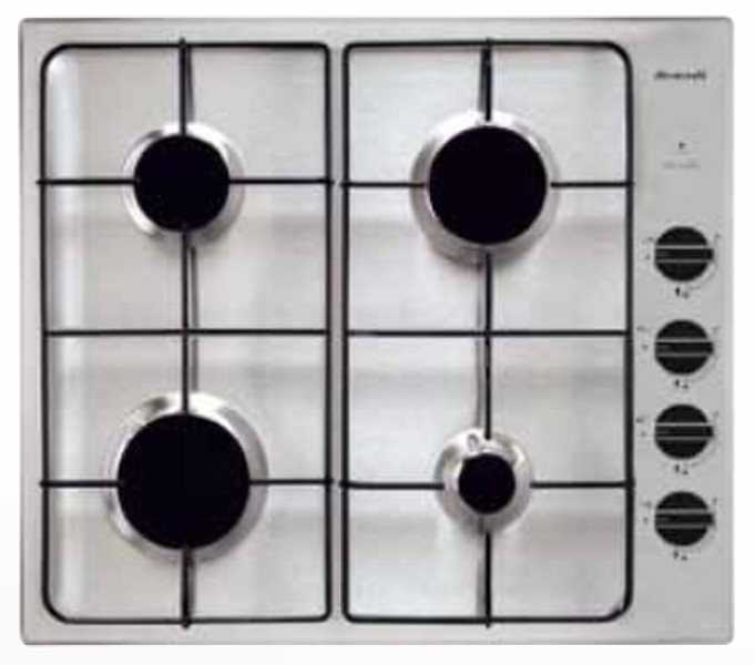 Brandt TE 1416 X built-in Gas Stainless steel hob