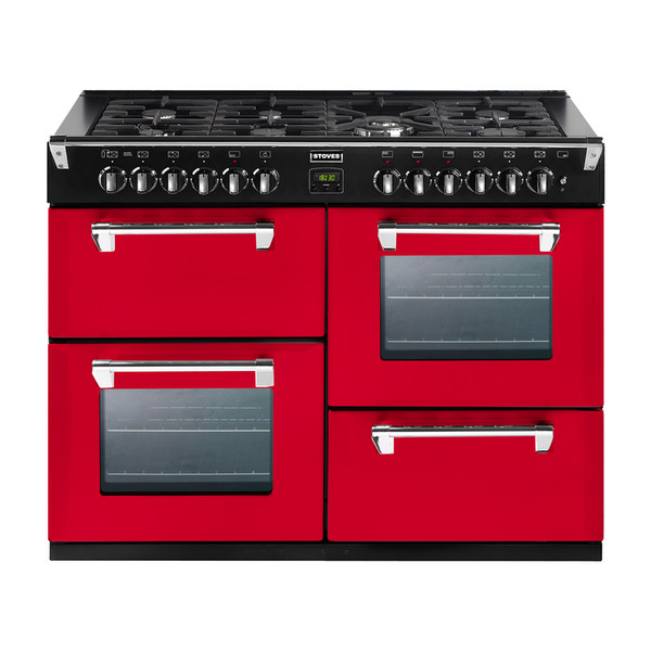 Stoves 1100DFT Freistehend Gas hob A Rot