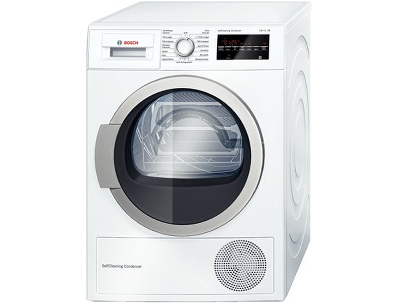 Bosch WTW87490FF freestanding Front-load 9kg A++ White tumble dryer