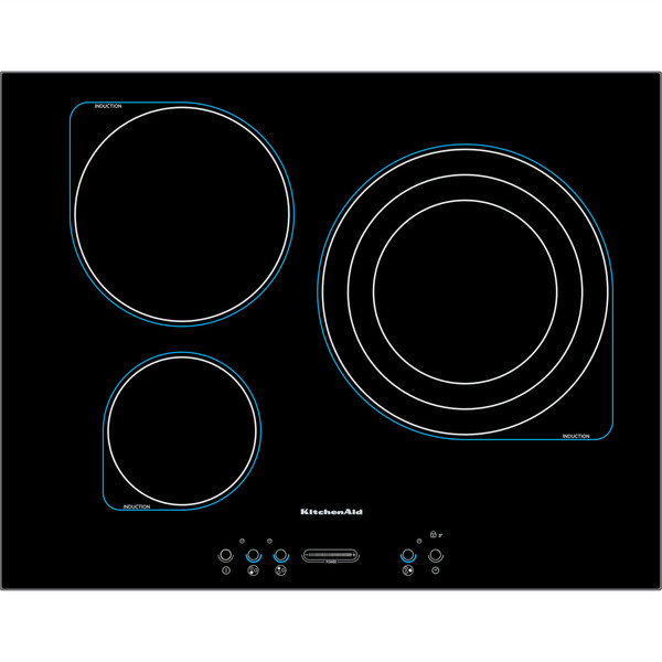 KitchenAid KHIS 6503 built-in Induction Black hob