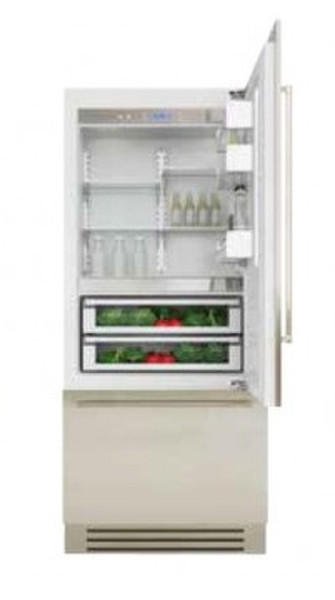 KitchenAid KRXF 9030 Built-in 220L 96L A+ Stainless steel,White fridge-freezer
