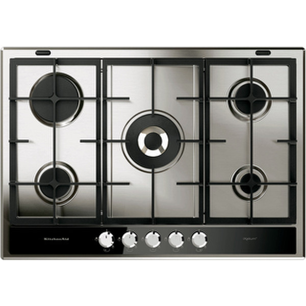 KitchenAid KHPI 7500 built-in Gas Black,Stainless steel hob