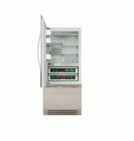KitchenAid KRXF 9035 L Built-in 220L 96L A+ Stainless steel,White fridge-freezer
