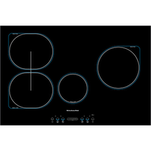 KitchenAid KHIS 7704 built-in Induction Black hob