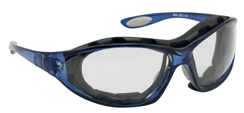Toolpack Imola Polycarbonate Black,Blue safety glasses