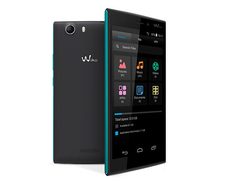 Wiko RIDGE 4G 4G 16GB Black,Turquoise