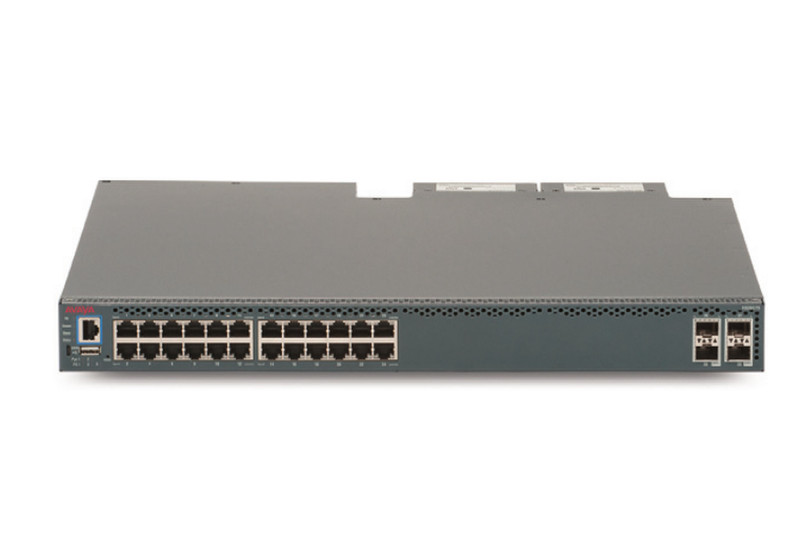 Avaya ERS 5928GTS Управляемый L2/L3 Gigabit Ethernet (10/100/1000) 1U Серый