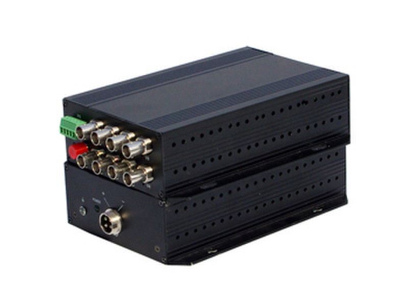LevelOne AVF-1800 AV transmitter & receiver Black