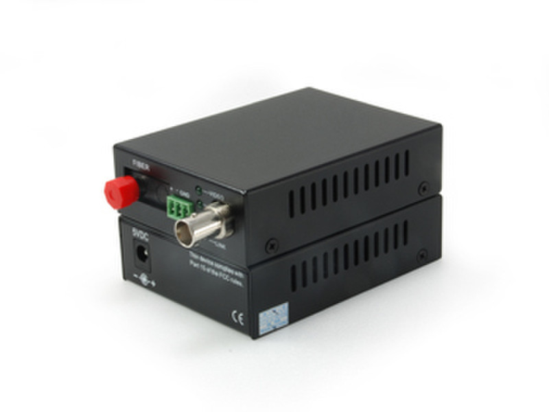 LevelOne AVF-1000 AV transmitter & receiver Black