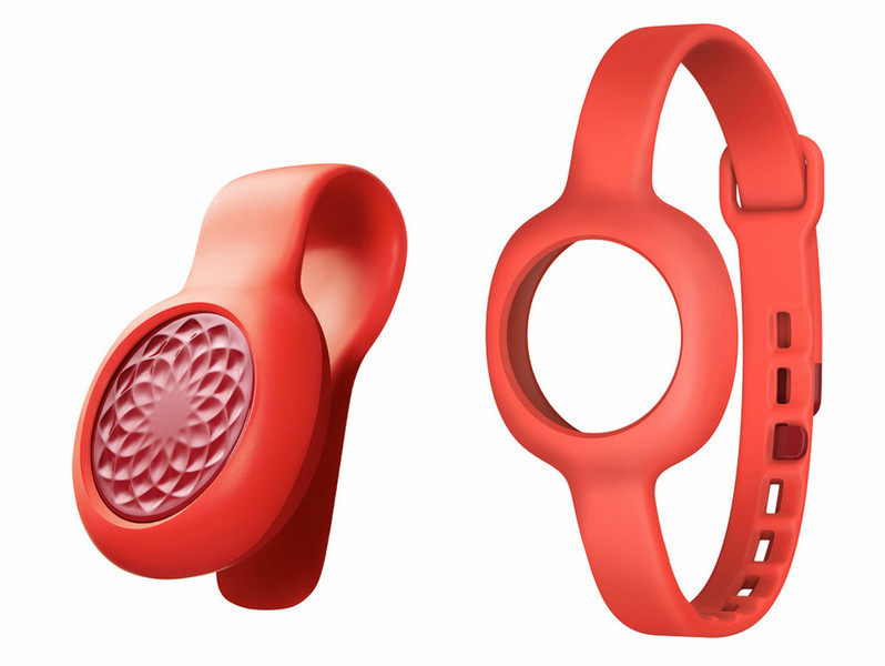 Jawbone UP Move Wireless Clip-on/Wristband activity tracker Red