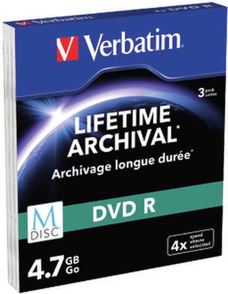 Verbatim 4.7GB DVD-R 4.7GB DVD-R 3pc(s)