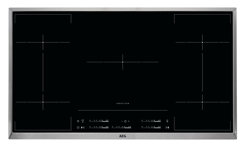 AEG HKM95513XB Built-in Induction Black,Stainless steel