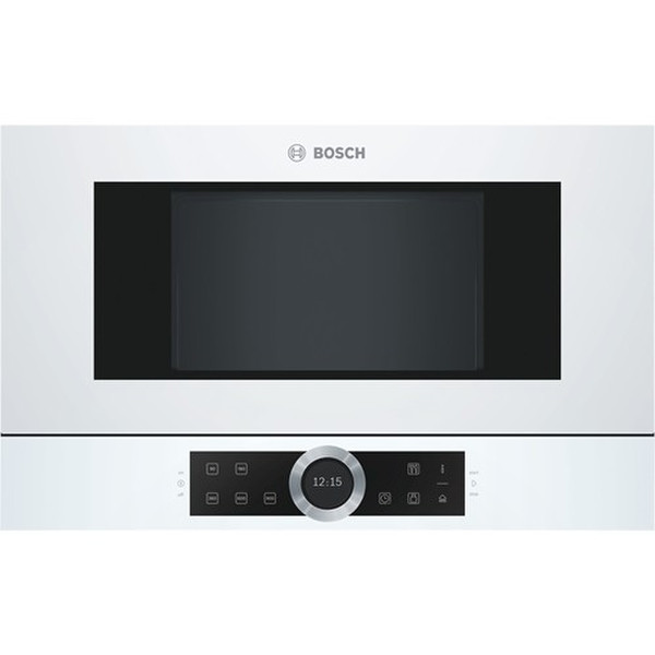 Bosch Serie 8 BFR634GW1 Eingebaut Solo-Mikrowelle 21l 900W Weiß Mikrowelle