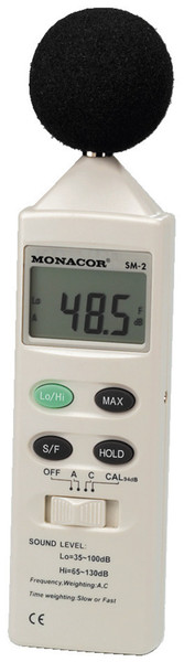 Monacor SM-2 Digital 35 - 130dB sound level meter