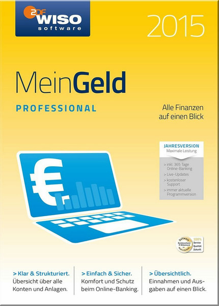 Buhl Data Service WISO Mein Geld 2015 Professional