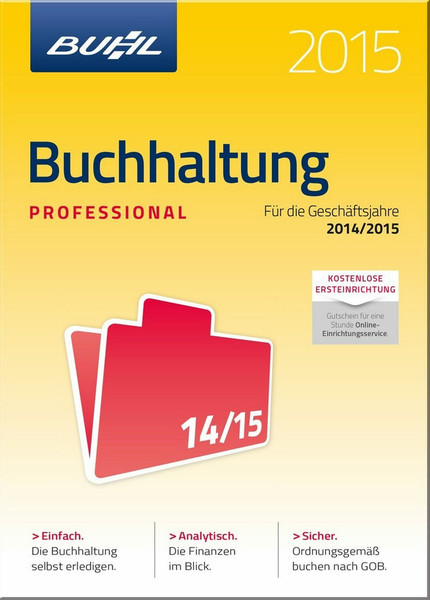 Buhl Data Service WISO Buchhaltung 2015 Professional