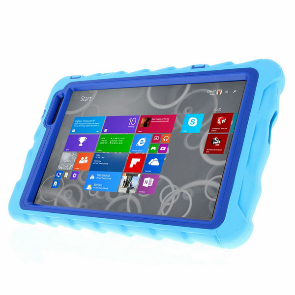 Gumdrop Cases CUST-GSVENUE8-LTBL_R 8Zoll Cover case Blau Tablet-Schutzhülle