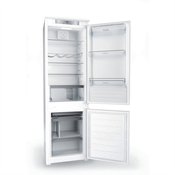 KitchenAid KRCB 6014 Built-in 195L 80L A+ White fridge-freezer