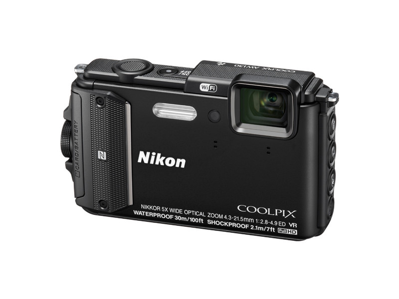 Nikon COOLPIX AW130 16MP 1/2.3Zoll CMOS 4608 x 3456Pixel Schwarz