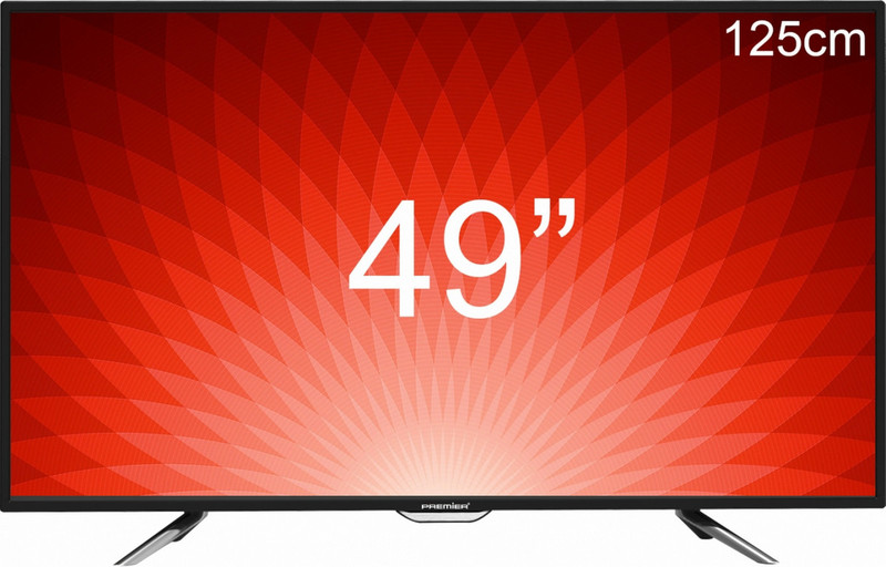 Premier PR 50W5 49Zoll Full HD Smart-TV WLAN Schwarz LED-Fernseher