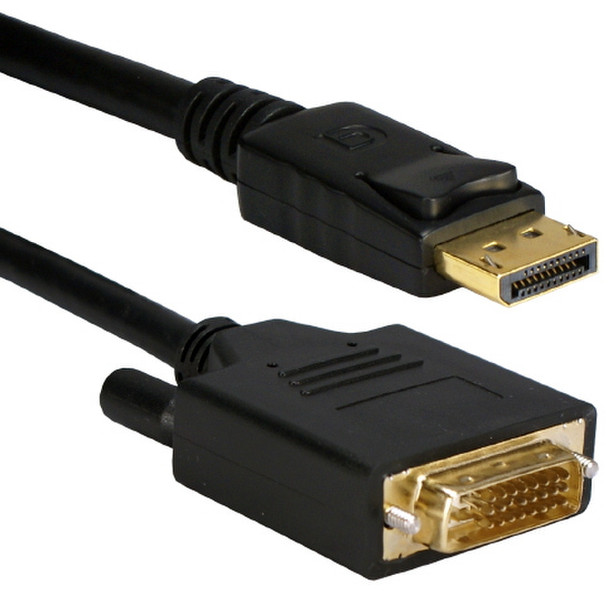 QVS 3ft. DisplayPort - DVI m/m