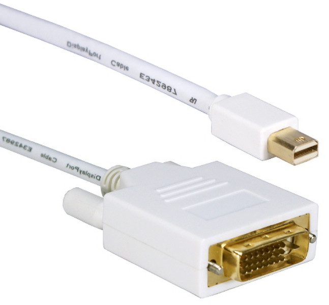 QVS 3ft. Mini DisplayPort - DVI m/m