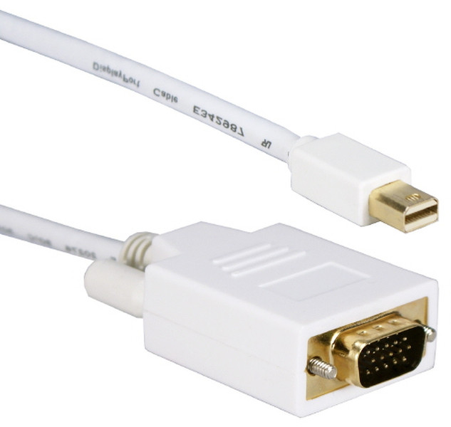 QVS 10ft. Mini DisplayPort - VGA m/m