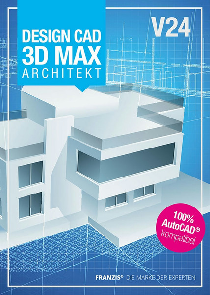 Franzis Verlag DesignCAD 3D V24 MAX Architekt