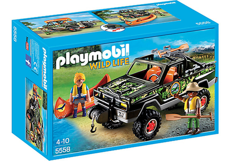 Playmobil Wild Life Adventure Pickup Truck 2шт фигурка для конструкторов
