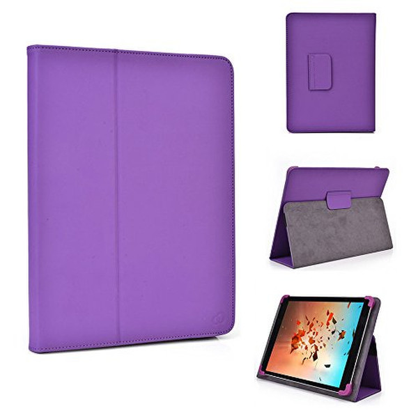 Kroo MU10EX-02-U1-016 10.1Zoll Blatt Violett Tablet-Schutzhülle