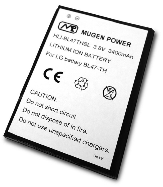 Mugen Power HLI-BL47THSL Lithium-Ion 3400mAh 3.8V rechargeable battery