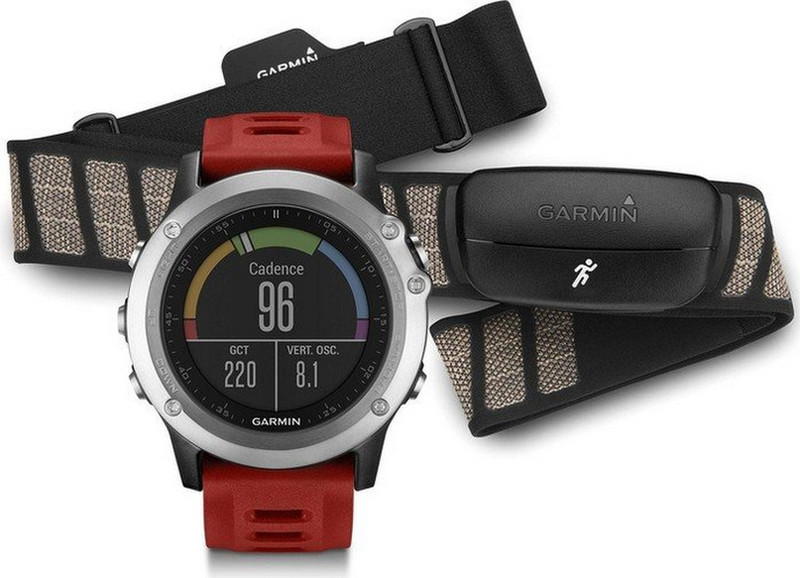 Garmin fēnix 3 Bluetooth Cеребряный спортивный наручный органайзер