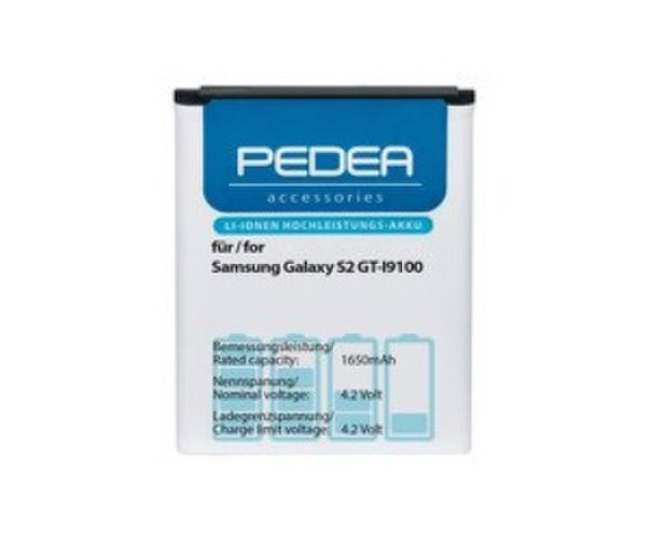 PEDEA 11110008 Lithium-Ion 1650mAh rechargeable battery