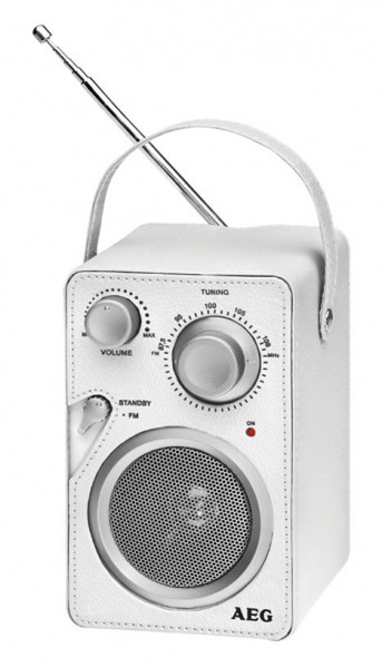 AEG MR 4144 Портативный Белый радиоприемник