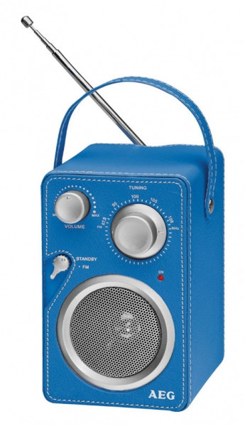AEG MR 4144 Персональный Синий радиоприемник