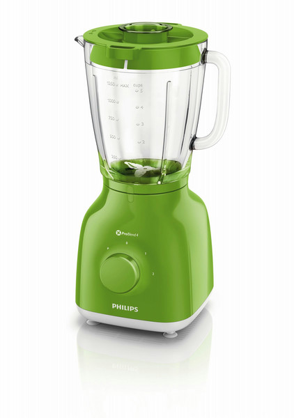 Philips Daily Collection HR2105/30 Tabletop blender 1.5L 400W Green blender