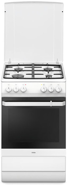 Amica SHM 51061DA W Freistehend Gas hob A Weiß