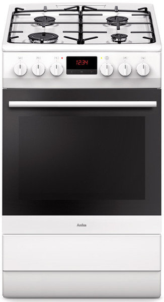 Amica SHM 51064 W Отдельностоящий Gas hob A Белый