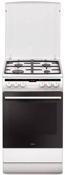 Amica SHM 5774PA W Отдельностоящий Gas hob A Белый