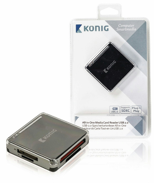 König CSU2ACR100BL card reader