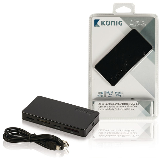 König CSU2ACR200BL card reader