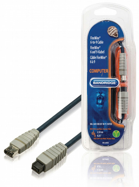 Bandridge BCL6402 firewire cable