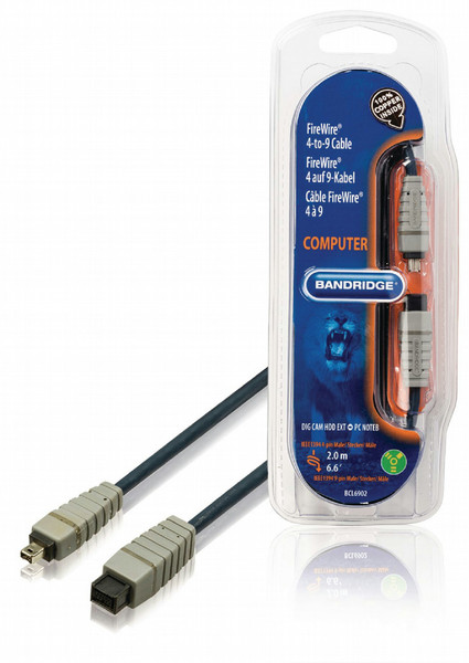 Bandridge BCL6902 firewire cable