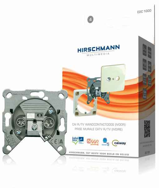 Hirschmann RH-EDC1000-BL розеточная коробка